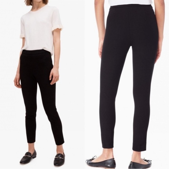 kate spade Pants - Kate Spade Bi-stretch Cropped Pants In Black Size 2
